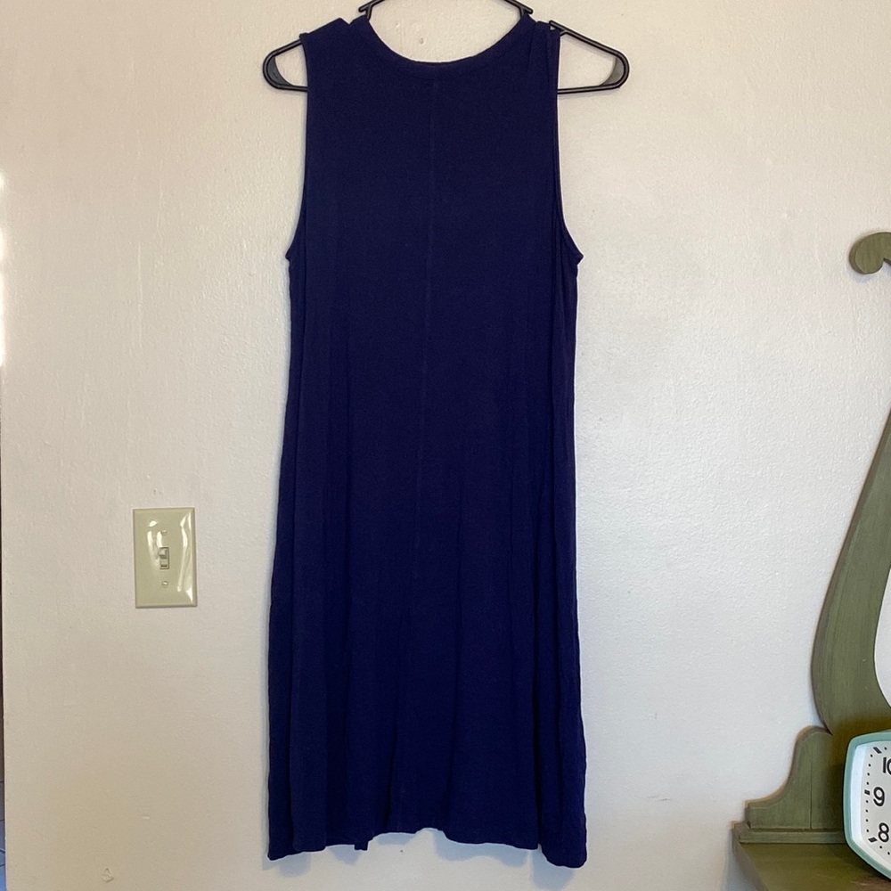 Blue mini maxi dress